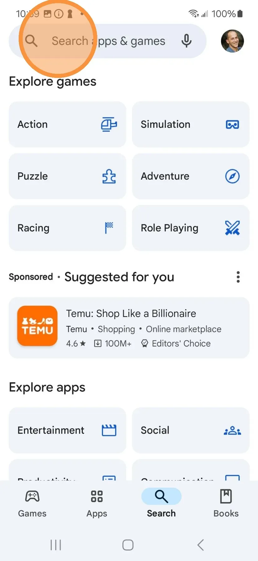 Google Play Store search results showing ATAK-CIV in the results list