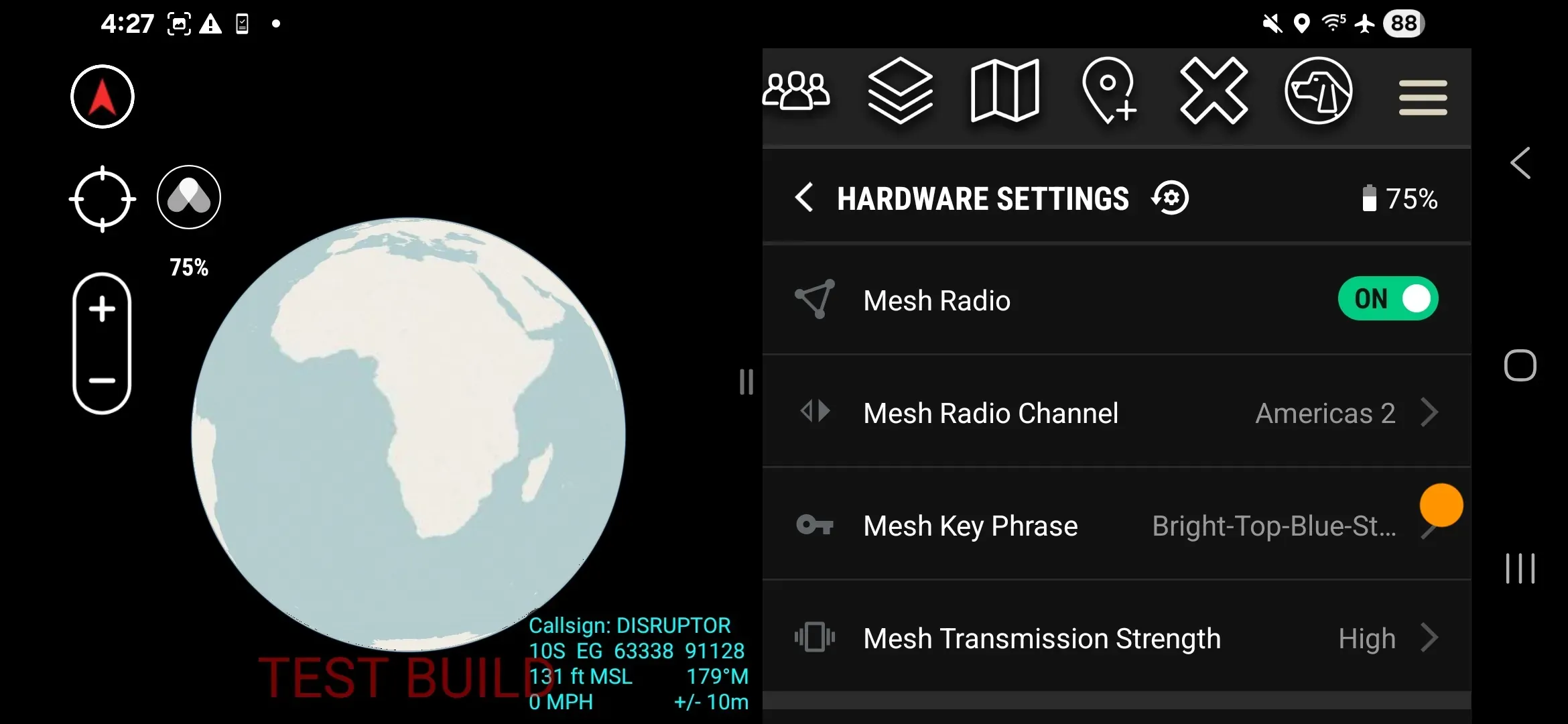 Mesh Key Details showing Devices with Key and Devices Pending counts.